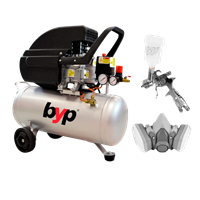 Compresor 2.5 Hp 25 L con Accesorio Byp