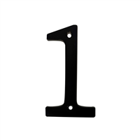 Numero Casa 4" 1 Negro Best Value
