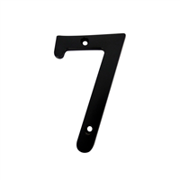 Numero Casa 4" 7 Negro Best Value