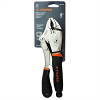 Alicate Presion Punta Curva Con Hule Truper