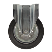 Rueda Fija Aro Negro 200 X 50 mm 205 Kg Arsa