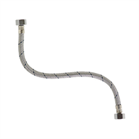 Tubo Abasto Fregadero Metal 1/2 X 1/2" X 55 cm Coflex