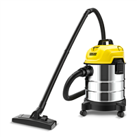 Aspiradora Seco Humedo 5 Galones Acero Inox Karcher