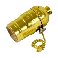 Socket Cadena Metalico Dorado 250V 250W Eagle