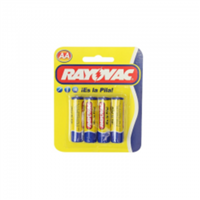 Bateria Corriente AA 4 Unidades Rayovac
