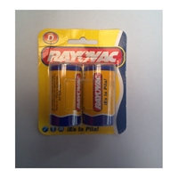 Bateria Corriente D 2 Unidades Rayovac