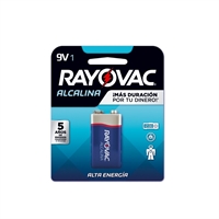 Bateria Alkalina Cuadrada 9V Rayovac