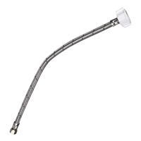 Tubo Abasto Lavatorio Metal 3/8 X 7/8" X 40 cm Coflex