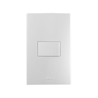 Apagador Sencillo Con Placa Blanco T&J Eagle