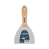 Espatula Flexible Mango Madera 5" Truper