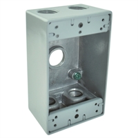 Caja Uso Pesado 5 Huecos 1/2" Eagle