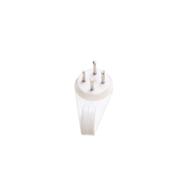 Gancho Plastico Clavo 5 Piezas