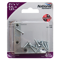 Platina Refuerzo Plana 2 1/2 X 1/2" National