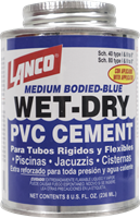Pegamento Pvc Resiste El Agua 1/16 Wet Dry Lanco