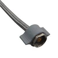 Tubo Abasto Lavatorio Metal 1/2" X m10 X 40 cm Coflex