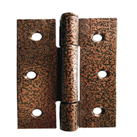 Bisagra 3 x 4" Soldable Bronce Gofrado Grossor