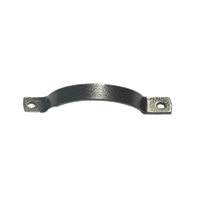 Agarradera Soldable 5.1/4 X 3/4" Gofrado Plata Grossor
