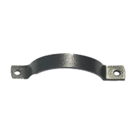 Agarradera Soldable 5.1/4 X 1" Gofrado Plata Grossor