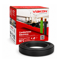 Cable Thhn #12 Negro Caja 100 m Viakon