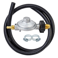 Regulador Gas Rosca Manguera Acople 3/8 X 3/8 1.5m Nueva Ley