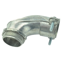 Conector Biex Curvo Metalico 1.1/4 31 mm Ul