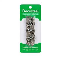 Resbalon Nylon Satinado 4 Piezas Decosteel