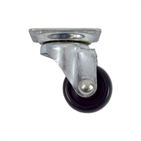 Rueda Giratoria Nylon Negro 30 X 15 mm 35 Kg Arsa