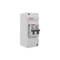Breaker 2P 100 A Con Caja Aoelec