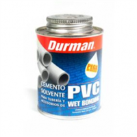 Pegamento Pvc Resiste El Agua 1/16 Wet Bonding Durman