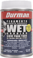 Pegamento Pvc Resiste El Agua 1/32 Wet Bonding Durman