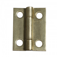 Bisagra Par Dorada 1" X 1"