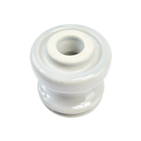 Aislador Carrete 3" 75 mm Porcelana Nema