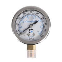 Manometro Glicerina 0 A 100 Psi