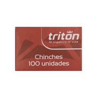 Chinches Niquelados 100 Unidades