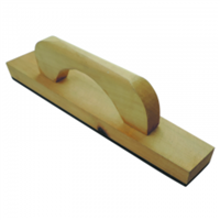 Planchin Madera Con Hule Albañil