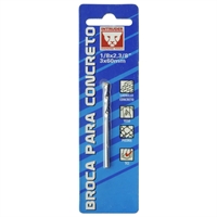 Broca Concreto 1/8 X 2 3/8" Intruder