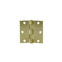 Bisagra Par 3 X 3" Dorada Con Tornillos