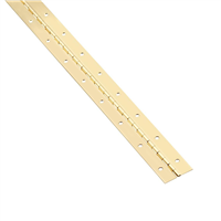 Bisagra Piano Dorada Sin Tornillos 3.5 m