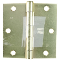 Bisagra 3 1/2X3 1/2 Dorada Con Tornillo Stanley National