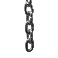 Cadena Galvanizada G30 5/32" 4 mm X Metro