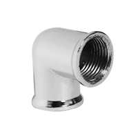 Codo Galvanizado Cromado 1/2"- 12Mm X 90°