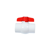 Llave Paso Pvc Bola Con Rosca 1 1/2"- 38 mm
