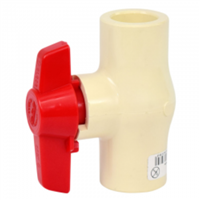 Llave Paso Pvc Bola Con Rosca 2"- 50 mm