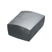 Boquilla Galvanizado Canoa 50 X 100 cm #26