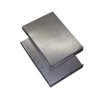 Tapa Galvanizado Canoa Lisa 12" Par