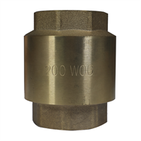 Check Lineal Bronce 1 1/2" 125 Psi