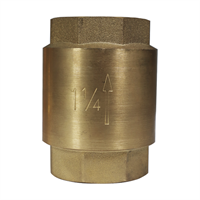 Check Lineal Bronce 1 1/4" 125 Psi