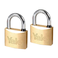 Candado Amaestrado 50 mm 2 Unidades Yale