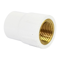 Adaptador Hembra Pvc 12 mm - 1/2" Inserto Metalico