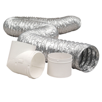 Ducto Ventilacion 4" x 8 ft Dundas